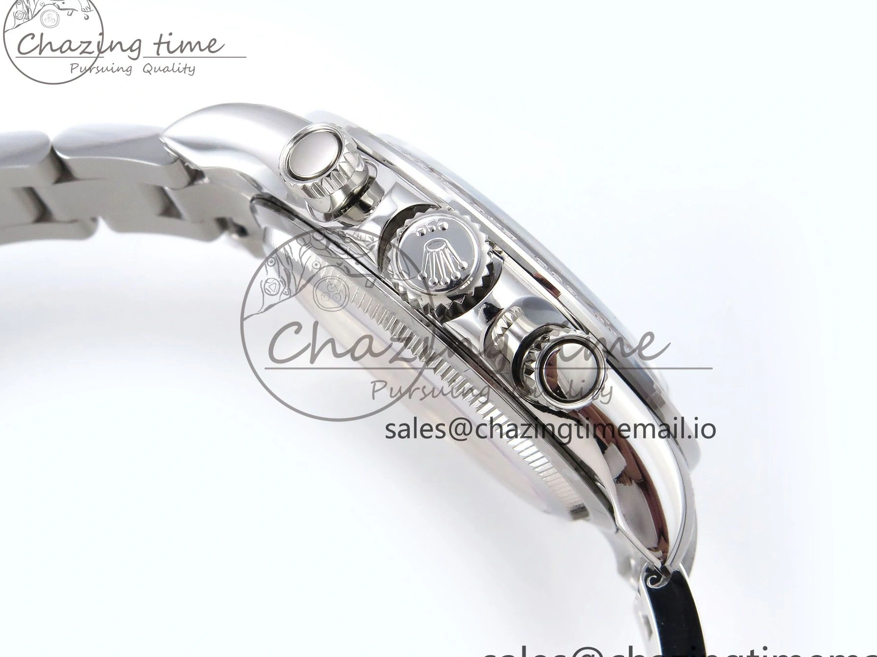 MiroTime 0303 Daytona 126506 QF 1:1 Best Edition Ice Blue Dial Lume Marker on SS YG Braclet SH4131 V TopPick 1272